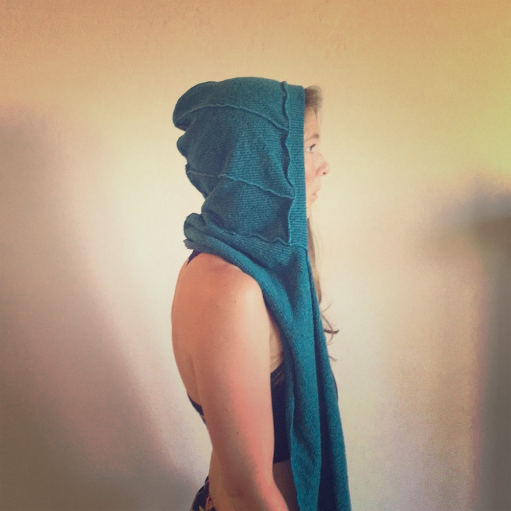 Hooded scarf